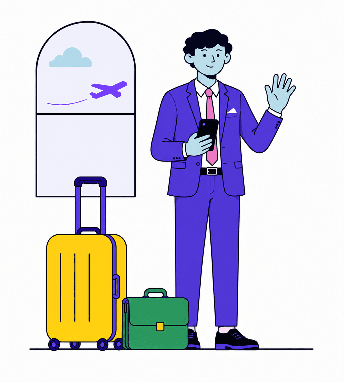 Illustration: Sinus Infection (Sinusitis) While Travelling — How long is too long?